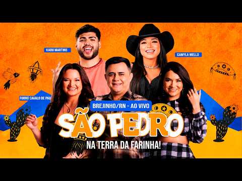 AO VIVO: FORRÓ CAVALO DE PAU, KADU MARTINS, CAMYLA MELLO I BREJINHO/RN #SãoPedro2026