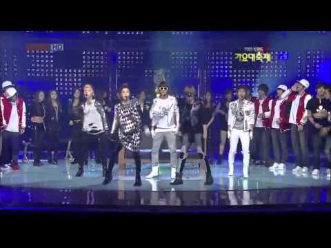 SHINee - Just Dance (091230) @ KBS Gayo Daejun