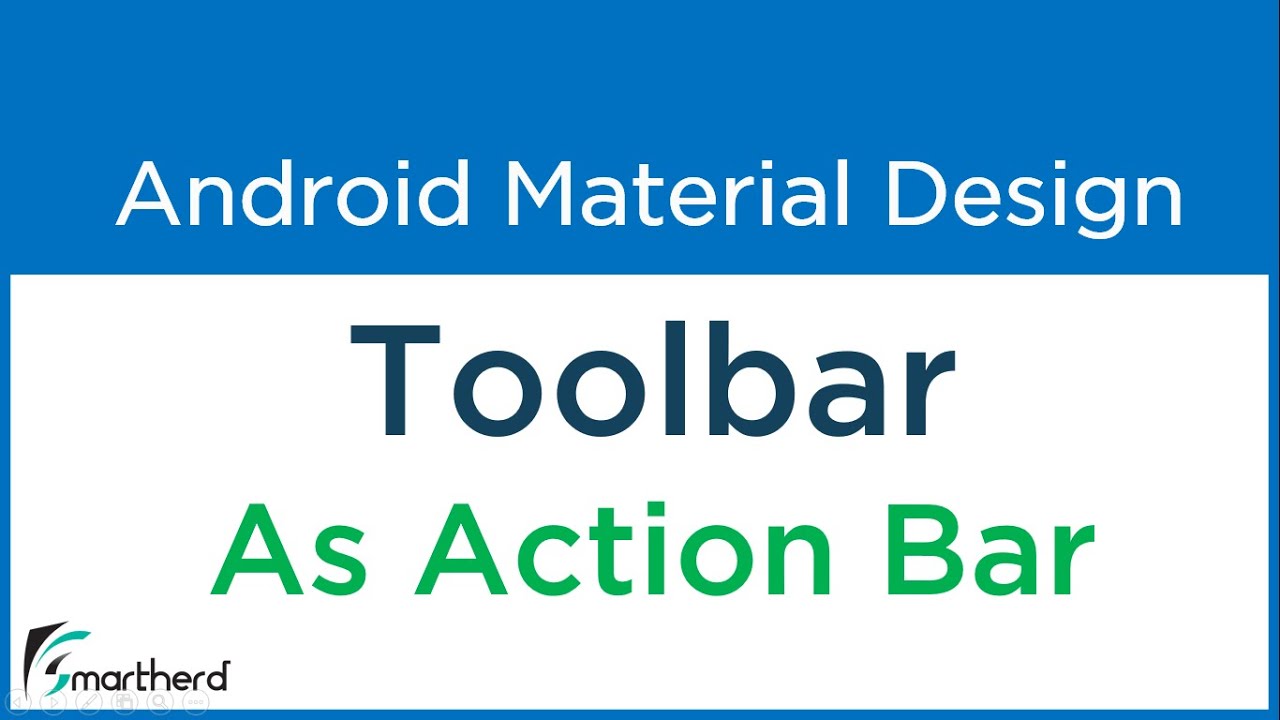 #3.6 Using Android Material Design Toolbar as Action Bar