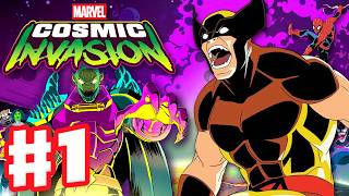 Marvel Cosmic Invasion - Gameplay Walkthrough Part 1 - FULL GAME!
