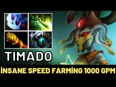 TIMADO Medusa İnsane Speed Farming 1000 Gpm 7.29 Dota 2