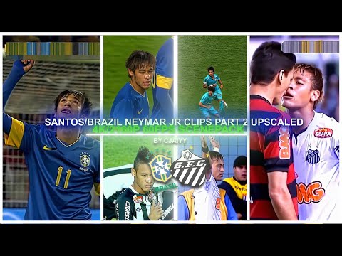 Young Neymar JR ● 4K ULTIMATE SCENEPACK ● RARE CLIPS ( ADDED TOPAZ NO AE CC) FOR EDITING