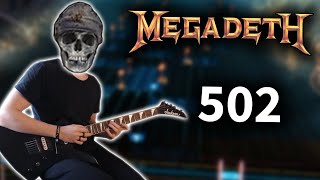 Megadeth - 502 (Rocksmith CDLC) Guitar Cover
