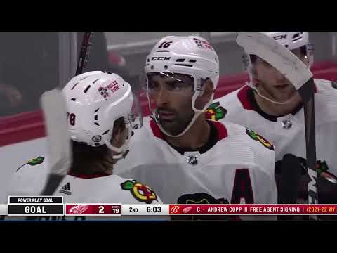 Chicago Blackhawks vs Detroit Red Wings Full Game Highlights - NHL Preseason 2022