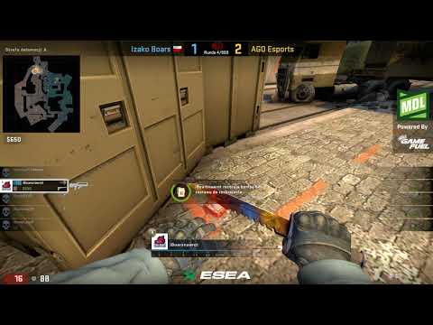 [POLISH] ESEA MDL SEASON 31 EUROPE AGO VS IZAKO BOARS | OVERPASS | CSGO 2019