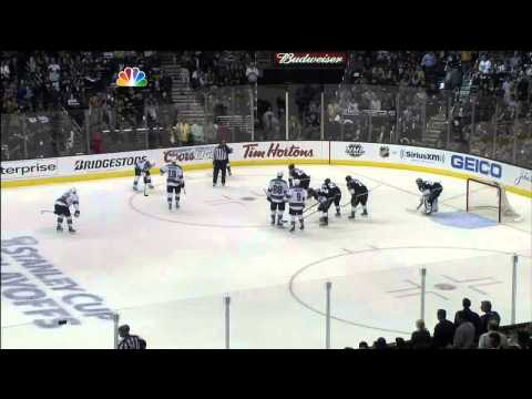 Slava Voynov laser slapshot goal 1-0 May 14 2013 San Jose Sharks vs LA Kings NHL Hockey