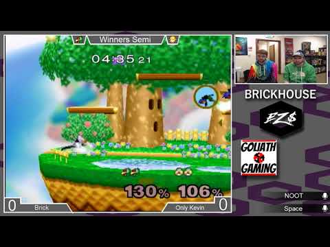 EZ$ #6 Brick (Falco) v. Only Kevin (Shiek, Samus) W. Semi Finals Melee Singles