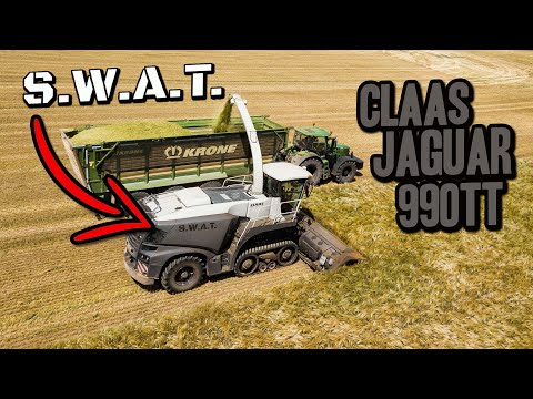 S.W.A.T. Häcksler mit über 900PS | Claas Jaguar 990TT | GPS häckseln in 4k