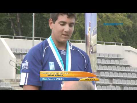 Compound junior men's Podium | World Archery Youth Championships 2011