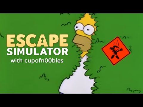 Incentive milestone stream of Escape Simulator with @Cupn00bles