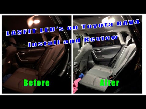 LASFIT LED's on Toyota Rav4, Install/Review