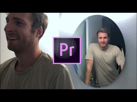 HAUNTED MIRROR EFFECT - How To Make Your Reflection Do Something Else In Adobe Premiere Pro