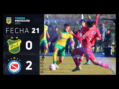 #TorneoProyección 2023 | Fecha 21 | resumen de Defensa y Justicia y Argentinos