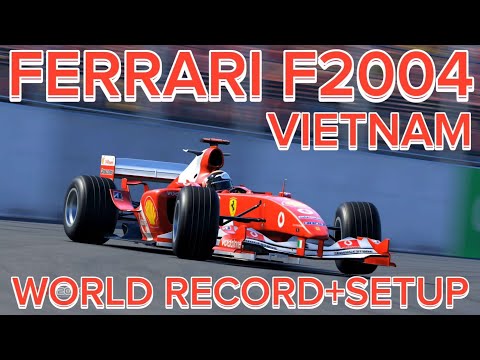 F1 2020 - FERRARI F2004 VIETNAM WORLD RECORD + SETUP