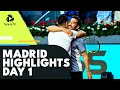 Draper Plays Sonego; Alcaraz/Lopez, Isner & Evans Feature | Madrid 2022 Highlights Day 1