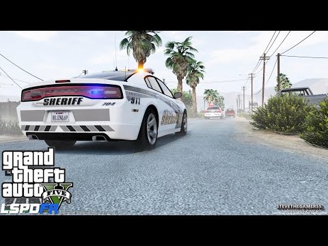 GTA 5 LSPDFR EPiSODE 109 - LET'S BE COPS - SHERIFF PATROL (GTA 5 PC POLICE MODS) CHARGER