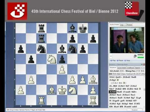 Anish Giri - Wang Hao Biel Chess Festival 2012 Round 4 Analysis