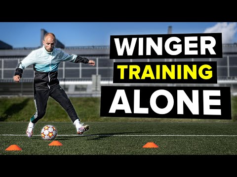 Improve as a winger ALONE with these 3 drills