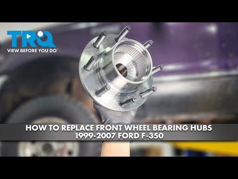 How to Replace Front Wheel Bearing Hubs 1999-2007 Ford F-350