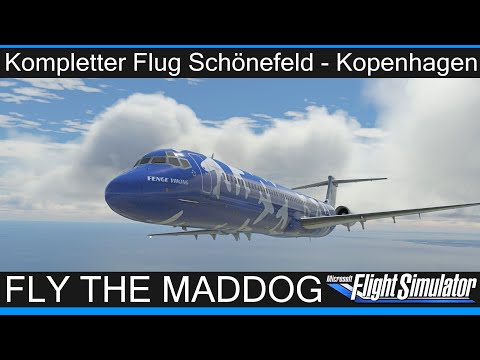 MD-82 MADDOG -  Schönefeld - Kopenhagen (Release Version) ★ MSFS 2020 Deutsch