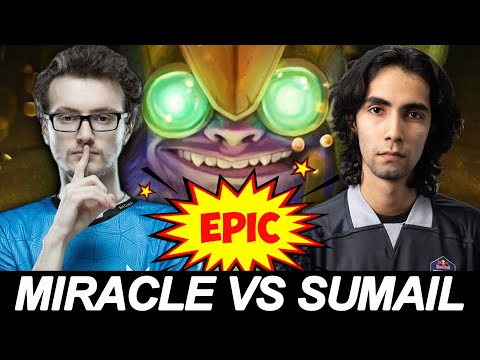 MIRACLE vs SUMAIL Carry Battle Crazy Game with IMBA Tinker