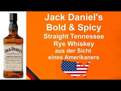 Jack Daniel's Bold & Spicy Tennessee Travelers Straight Tennessee Rye Verkostung von WhiskyJason