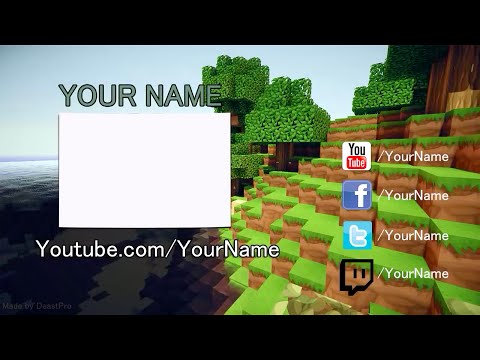 FREE Epic Minecraft Outro Template! Video
