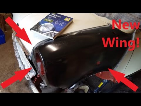 Project Designer Ep 13 - Fitting the new front wing to my Austin Mini