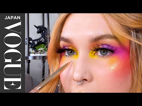 3人のプロが対決、「夕陽」をテーマにした芸術メイク。| Triple Take | VOGUE JAPAN| VOGUE JAPAN