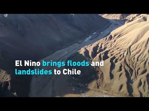 El Nino brings floods and landslides to Chile