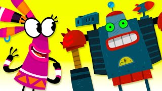 Adventures QUMI-QUMI — The Robot (Ep 10)  Funny 