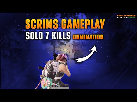 SOLO 7 Kills domination | entry fragger pov | iphone 11| bgmi competitive