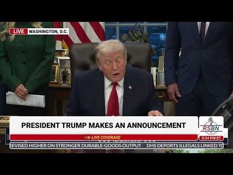 WATCH: President Trump Unveils The Great American Recovery Initiative - 01/29/26