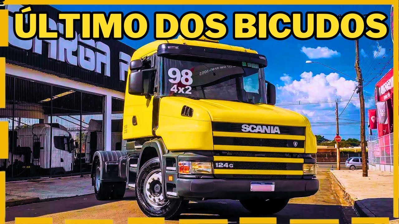 DEIXOU SAUDADES! CONHEÇA O ÚLTIMO CAMINHÃO BICUDO DA SCANIA T-124