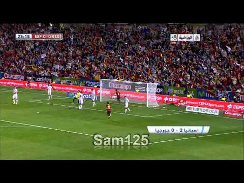 Spain 2 - 0 Georgia (All Goals) (26' Álvaro Negredo, 61' Juan Mata)