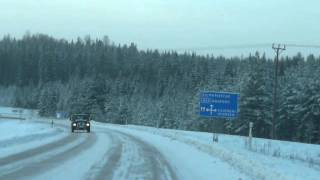 preview picture of video 'Groeten uit Zweden | 2010 Zweedse wegen in de winter'