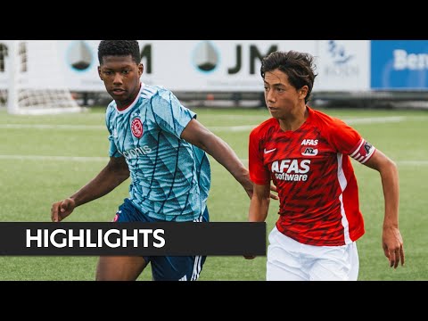 Goals AZ - Ajax (2-2) | Onder 15 | Competitie