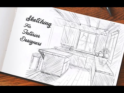 Sketching For Interior Designers- Episode 1: Drawing Ingredients