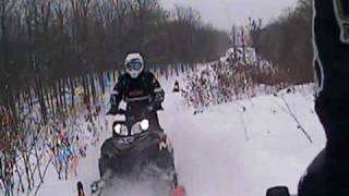 preview picture of video 'Team Kesslers - Braaaptastic '09 Snowmobile'