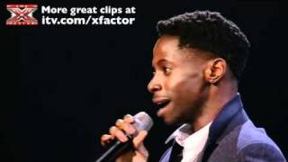 John Adeleye sings A Song For You The X Factor Live show 2