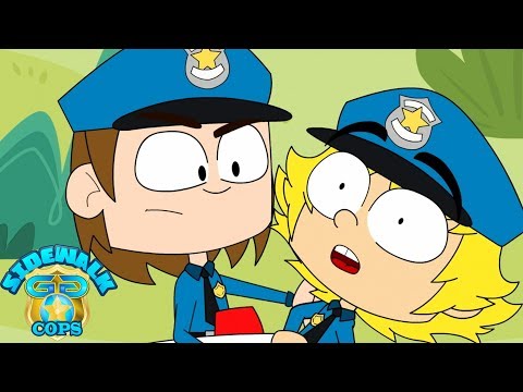 Sidewalk Cops - Episode 1 - 8 Compilation | Cartoons For Kids | Police kIds | Kids Cartoons