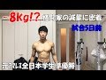 減量【試合5日前】超過酷! 試合に向けた格闘家の調整(食事)に密着