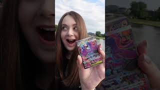 🥰 Szczęśliwy Booster Pokemon Chaos Rising! 🥰 #kartypokemon #chaosrising #shorts