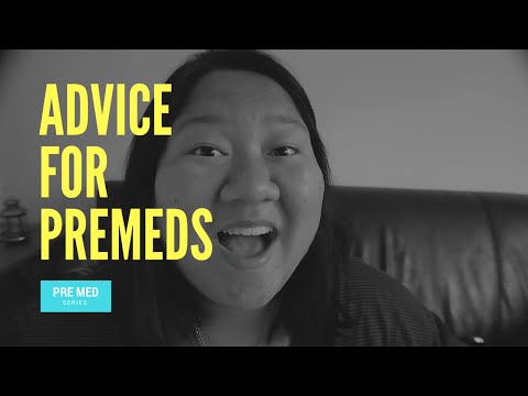 Advice To The Struggling Lost Pre Med! | "What Is It Like To Be Pre Med?"