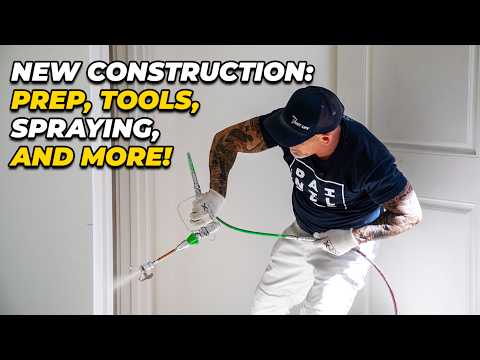 How to Paint a New Construction Home Interior | Start to Finish Guide for Painters & Contractors