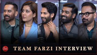 Farzi Team Interview | Shahid Kapoor | Vijay Sethupathi | Raashii Khanna | Raj & DK | Prime Video