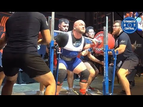 Dennis Cornelius - 1st Place 120 kg - USAPL Raw Nationals 2019 - 947 kg Total
