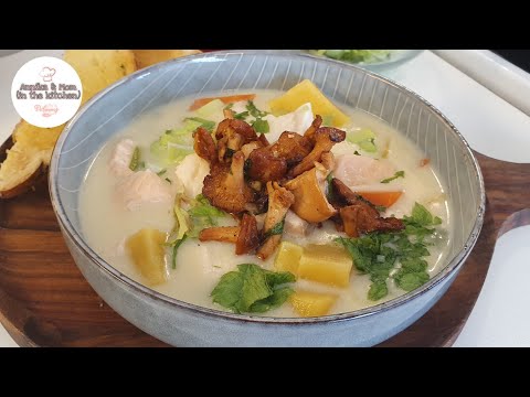 Easy Fish Soup | Norwegian Recipe |Fiske Suppe| My Version |Annika&Mom