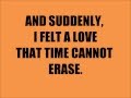 In Love With You- First Date (lyrics) 