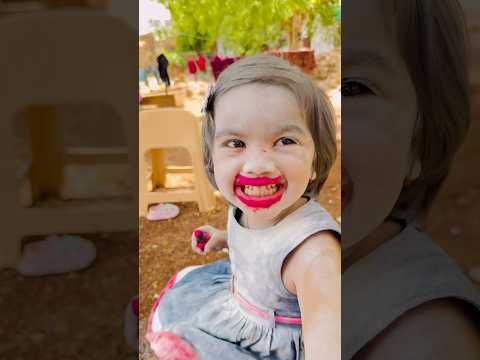 Kashvi ne ye kaise kia 😂